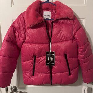 Steve Madden Girls Winter Coat